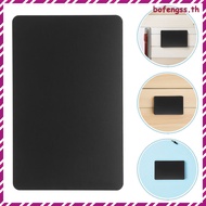 20 Pcs Name Plates Business Cards Metal Blanks Corporate 8.60X5.40X0.08CM Black bofengss