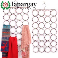 LAPARGAY Storage Rack Circular Hanging Organiser Ties Scarves Wardrobe Hanger
