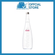 Evian Glass 75cl Gas-Free Natural Mineral Water