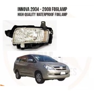 Waterproof Front Bumper Fog Light Lamp Assembly Complete Set Clear PC Lens Replacement Fit Toyota In