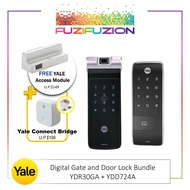 Yale YDR30GA + YDD724A Digital Lock Bundle (Free Yale Access Module)