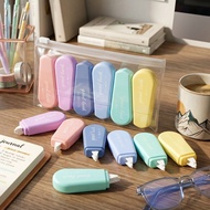 Pack Of 6 Pieces (9306H) Random Color Correction Tape Pen Liquid Head Width 5mm. Packed In Ziplock B