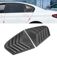 honglai8-my Rear Side Window Scoop Shade Louver Cover with Vent for 5 Series G30 2018-2023  Lightwei