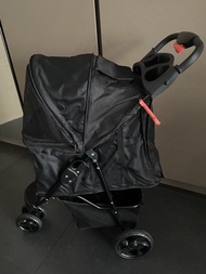 DOOGO BELLO 型格黑色 大狗車 寵物車 唐狗 可載多隻寵物 細狗 小狗 pet car dog Bello pet car pets stroller 實用 承重力高 三輪車 寵物車 有推車