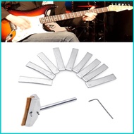 Nan Fret Press Caul Radian Fret Insert with Wrench Brass Fingerboard Pressing Tool