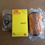 Lõi lọc nhớt Mercedes-Benz E220 2.2L 2002-2021 mã OE0037 của JS Asakashi Nhật Bản