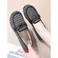 xes women shoes jelly shoes women Kasut kain Beijing lama wanita yang rata