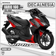 HONDA Vario 160 New Full Body Decal Sticker 2022 Motorcycle Decal Sticker Variation Decal Accessorie