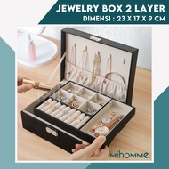 Jewelry Box Jewelry Storage Box for Rings, Necklaces, Bracelets, Accessories XL