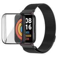 สายนาฬิกาข้อมือ + เคส Redmi Watch 4 Milanese Loop สายนาฬิกาข้อมือ for xiaomi redmi watch 3/3 lite/3 