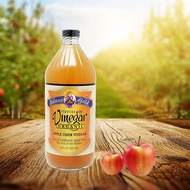 แอปเปิ้ลไซเดอร์ Solana Gold Organic Apple Cider Vinegar 470 ml. 100% USDA Organic Made in the USA. Raw &amp; Unfiltered. Made with The Veil of the Mother. Kosher. Used regularly to aid in weight loss diets. Bottle is glass.