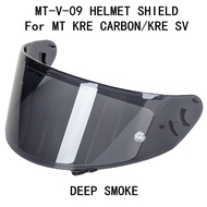 helmet lens for MT KRE CARBON KRE SV Replacement helmet shield for MT helmet glass MT-V-09