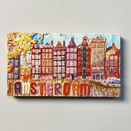 Amsterdam 3D refrigerator magnets Tourist souvenirs Refrigerator magnets decoration supplies Collect