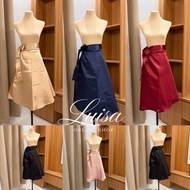 Midi Skirt Silk Fabric | Wrap Around Skirt | Modern Filipiniana Skirt
