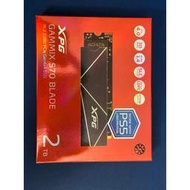ADATA威剛 XPG GAMMIX S70 BLADE 2TB Gen4 M2 SSD 固態硬碟 支援PS5
