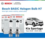 Bosch H7 Halogen Headlight Bulb (55w) set of 2 for Kia Sportage QL