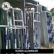 kusen aluminium 4 inch harga per meter