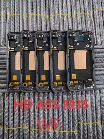 OLED For Samsung M35 5G A55 5G A556B A556B/DS SM-A556E SM-A556E/DS LCD Display Touch Screen Digitize