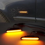 Led Dynamic Turn Signal Light Side Fender Marker Sequential Lamp For BMW 3 Series E46 Sedan Coupe Wa