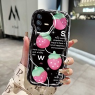 HP Casing For VIVO V23 5G VIVO V23I 5G VIVO V23E 4G V23E 5G VIVO V23 Pro 5G VIVO Y75 Case strawberry