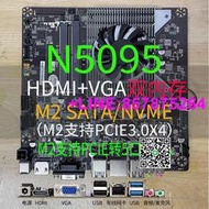 【可開發票】12代N95迷妳主機主板NAS四核N5095壹體機電腦J4125工控行業ITX17