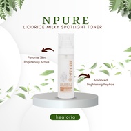 NPURE Licorice Bright Glowing Facial Toner | Toner Muka Cerah Bercahaya