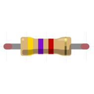 Perintang / Resistor 0.25W 5% ( 4K7 ohm / 4.7K ) * [10pcs]