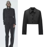 Zara Winter New Style Women's Short Blazer8718126