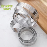 [EruditeCourtS] 5/6/7/8/9/10 CM Perforated Tart Rings With Hole Stainless Steel Tart Bottom Tower Fr