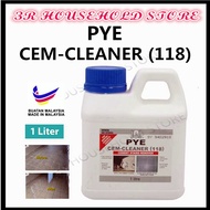 PYE CEM-CLEANER Cement Stains Remover Tile Cleaner 1L