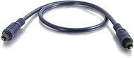 C2G/ Cables To Go 40393 Velocity Toslink Optical Digital Cable, Blue (16.4 Feet, 5 Meters)