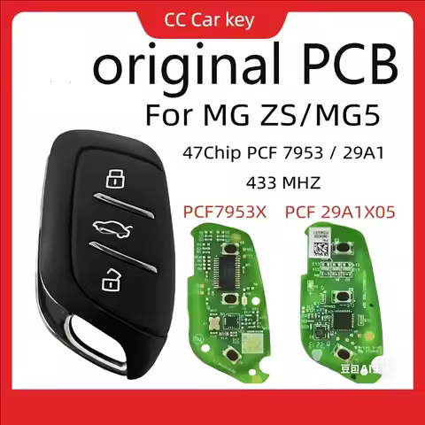 Original PCB For MG MG4 MG5 ZS MGHS hybrid HS EHS ZX GT For Roewe Keyless go Samrt Remote Car key ID