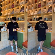 TOMORROW- Oversize Shirt/C20-Dachshund