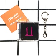 Mini CD keychain G-DRAGON - UBERMENSCH 3RD ALBUM JEWEL VER. 7 with drawstring case with NFC to scan 