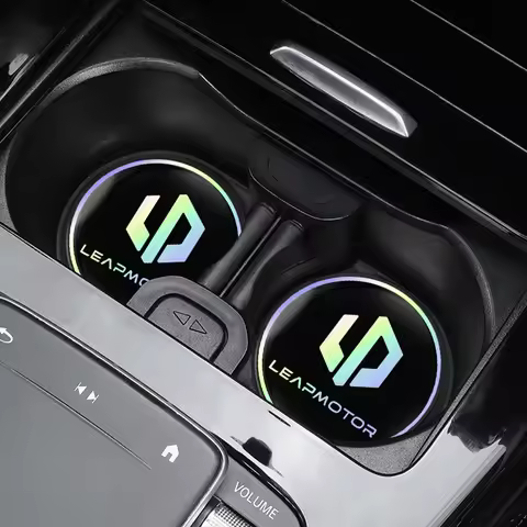2pcs Silicone Car Cup Holder Coaster Anti Slip Water Cup Mat For Leapmotor C11 C10 B10 C16 C01 T03 A