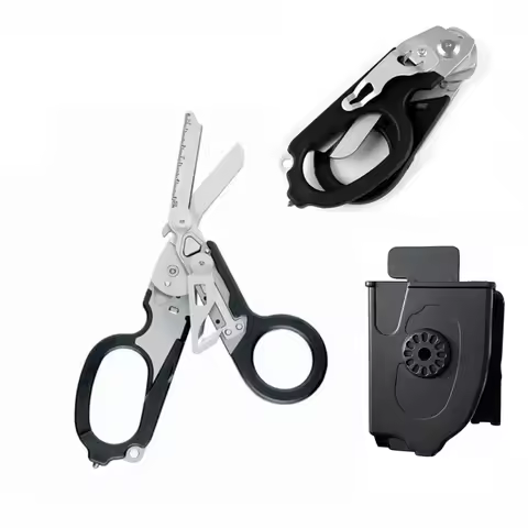 Multifunction Leatherman Raptors First Aid Tactical Folding Scissors Outdoor Survival Tool Combinati