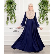 Jubah Muslimah Dress Cinderella Cutting Princess