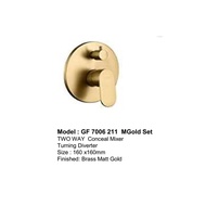 G.FERRETTI | GF 7006 211 MGold Set TWO WAY Conceal Mixer