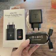 Bộ/ Cóc/ Cáp Sạc Nhanh 25W/ 35W/ 45W/ 65W S@msung Zin Linh kiện - Hoco X89. LMS