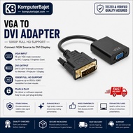 <🆕NEW ARRIVAL> DVI 24+1 DVI-D (Dual Link) Male to VGA Female Converter adapter Cable chipset VGA TO 