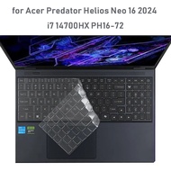 For Acer Predator Helios Neo 16 2024 - i7 14700HX PH16-72 / Neo16 PHN16-72 16 inch Silicone Laptop K