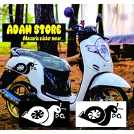 STICKER MOTOR SCOOPY MODEL KEONG STIKER MOTOR HONDA SCOOPY ALL MOTOR BISA VESPA SCOOPY DLL