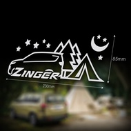 Xiii _ Cmc Zinger Brother Jin Camping Situation Car Sticker