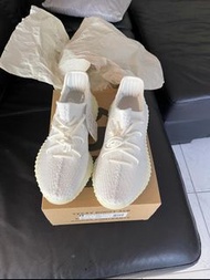 adidas originals Yeezy Boost 350 V2 冰淇淋 "Triple White"男女同款 白色