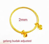 Gelang budak adjusted emas Bangkok