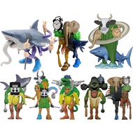 Big Tung Tung Tung Sahur Toys Tralalero Tralala Action Figure Mainan Anomali Brainrot Model 18CM Com