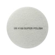 แผ่นสก๊อตไบรท์ขัดเงา 3M Z052-0120 18 นิ้ว สีขาว (132851)