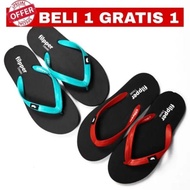 UM(1) Sandal Jepit CLASSIC Pria Cowok Premium Karet Wanita Sendal Jt Flipper fipper fiper fipper