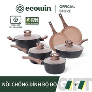 Ecowin Popular Line Sticky Pan Set Suitable for All Kitchens coco-1
