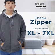 ZIPPER HOODIE JACKET HIGH QUALITY FLEECEPOLOS SIZE M-7XL